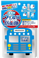 Kokubo "Air Doctor" Детский блокатор портативный, голубая машинка, 1 шт.