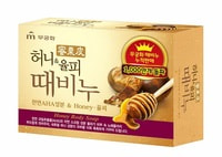 Mukunghwa "Honey Body Soap" Отшелушивающее и увлажняющее мыло для тела и лица с медом и скорлупой каштанов, 100 гр.