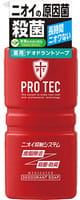 Lion "Pro Tec" Мужское дезодорирующее жидкое мыло для тела, с ментолом, цитрусово-морской аромат, 420 мл.