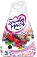 Kobayashi "Black Berry - Sawaday Happy" Освежитель воздуха для комнаты, вкусный ягодный аромат, 150 гр.