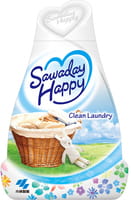 Kobayashi "Clean Laundry - Sawaday Happy" Освежитель воздуха для комнаты, чувственный аромат чистого белья, 150 гр.