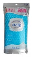 Ohe Corporation "Pokoawa Body Towel" Мочалка для тела средней жёсткости, голубая.